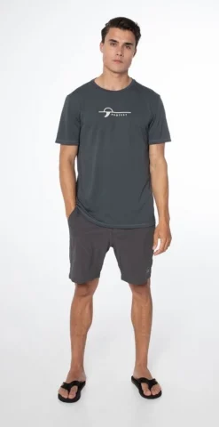 T-Shirt Protest Men Legundi Surf T-Shirt Huntergreen -StormGear Verkoop 047