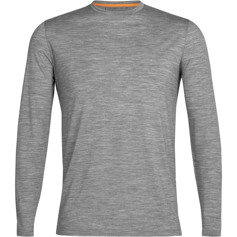 Longsleeve Icebreaker Men Sphere II LS Tee Metro Heather 1 Longsleeve Icebreaker Men Sphere II LS Tee Metro Heather
