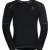 Ondershirt Odlo Men BL Top Crew Neck LS Active X-Warm Eco Black
