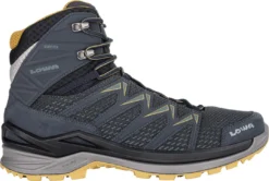 Wandelschoen Lowa Men Innox Pro GTX Mid Steelblue Mustard