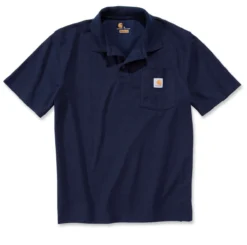 Polo Carhartt Men Work Pocket S/S Navy