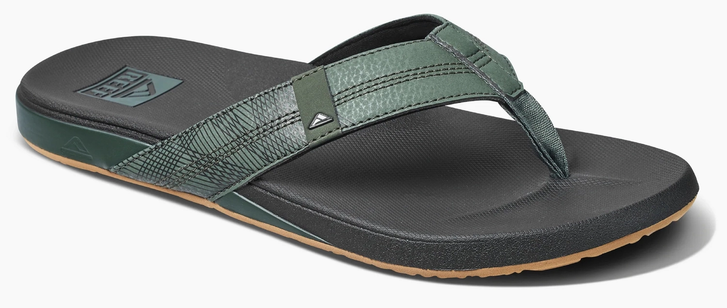 Slipper Reef Men Cushion Phantom Geo Olive 1 Slipper Reef Men Cushion Phantom Geo Olive