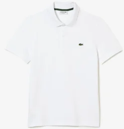 Polo Lacoste Men DH0783 Regular Fit Stretch White