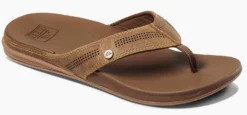Slipper Reef Men Cushion Lux Toffee