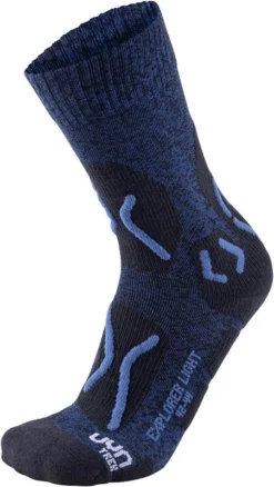 Wandelsok Uyn Men Trekking Explorer Light Dark Blue Indigo
