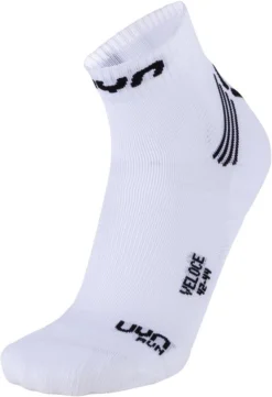 Sokken Uyn Men Run Veloce White Black