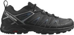 Wandelschoen Salomon Men X Ultra Pioneer Aero Black Ebony Blue Ashes