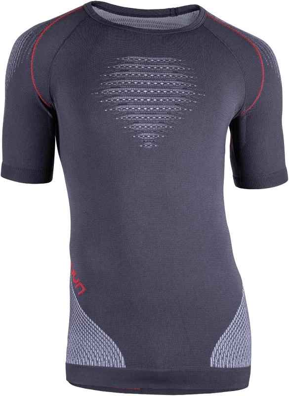 Ondershirt Uyn Men Multisport Evolutyon S/S Charcoal White Red 1 Ondershirt Uyn Men Multisport Evolutyon S/S Charcoal White Red