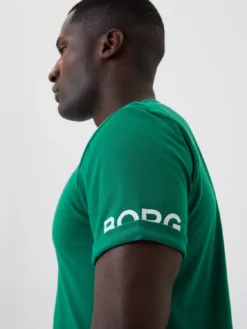 Bjorn Borg T-Shirt Björn Borg Men Borg Breeze T-Shirt Verdant Green -StormGear Verkoop 10000166gn0783