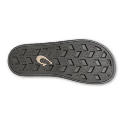 Slipper OluKai Men Ulele Dark Shadow Black -StormGear Verkoop 10435 6C40 005 M Ulele DksBlk 1024x1024
