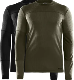 Ondershirt Craft Men Core 2-Pack Baselayer Tops M Black-Rift