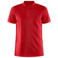 Polo Craft Men Core Unify Polo Shirt Bright Red