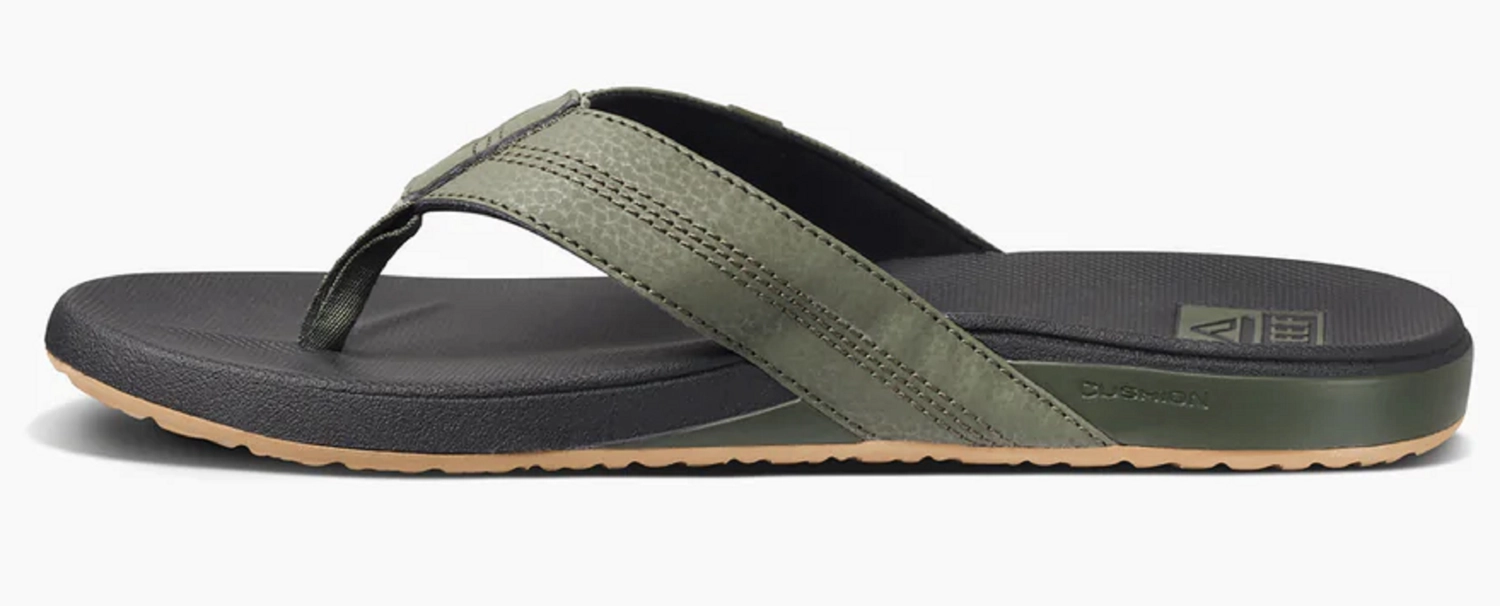 Slipper Reef Men Cushion Phantom Geo Olive 2 Slipper Reef Men Cushion Phantom Geo Olive - Afbeelding 2