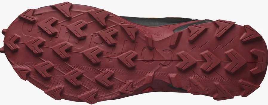 Trailrunning Schoen Salomon Men Supercross 4 Marmalade Black Biking Red 2 Trailrunning Schoen Salomon Men Supercross 4 Marmalade Black Biking Red - Afbeelding 2