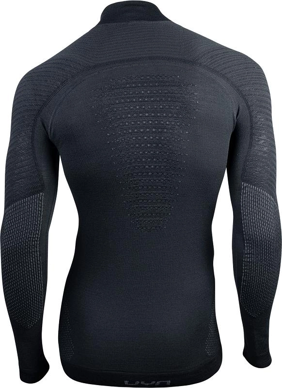 Ondershirt Uyn Men Fusyon L/S Turtleneck Black Anthracite Anthracite 2 Ondershirt Uyn Men Fusyon L/S Turtleneck Black Anthracite Anthracite - Afbeelding 2
