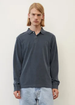 Polo Marc O'Polo Men 228223655004 Dark Navy -StormGear Verkoop 228223655004 04