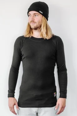 Ondershirt Poederbaas Men Pro Thermo Zwart