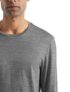 Longsleeve Icebreaker Men Sphere II LS Tee Metro Heather 9 Longsleeve Icebreaker Men Sphere II LS Tee Metro Heather -StormGear Verkoop 3 0A56D8016 4