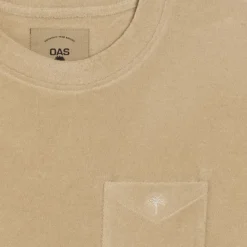 T-Shirt OAS Men Beige Terry Tee -StormGear Verkoop 3 513 4b250c8981 beige terry tee 7003 52 detail full