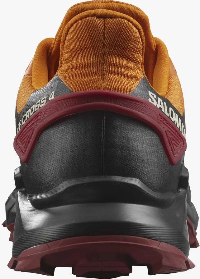 Trailrunning Schoen Salomon Men Supercross 4 Marmalade Black Biking Red 3 Trailrunning Schoen Salomon Men Supercross 4 Marmalade Black Biking Red - Afbeelding 3