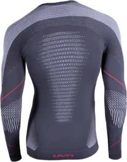 Ondershirt UYN Men Evolutyon Long Sleeves Charcoal White Red 5 Ondershirt UYN Men Evolutyon Long Sleeves Charcoal White Red -StormGear Verkoop 3 u100006 g974 back.png 1