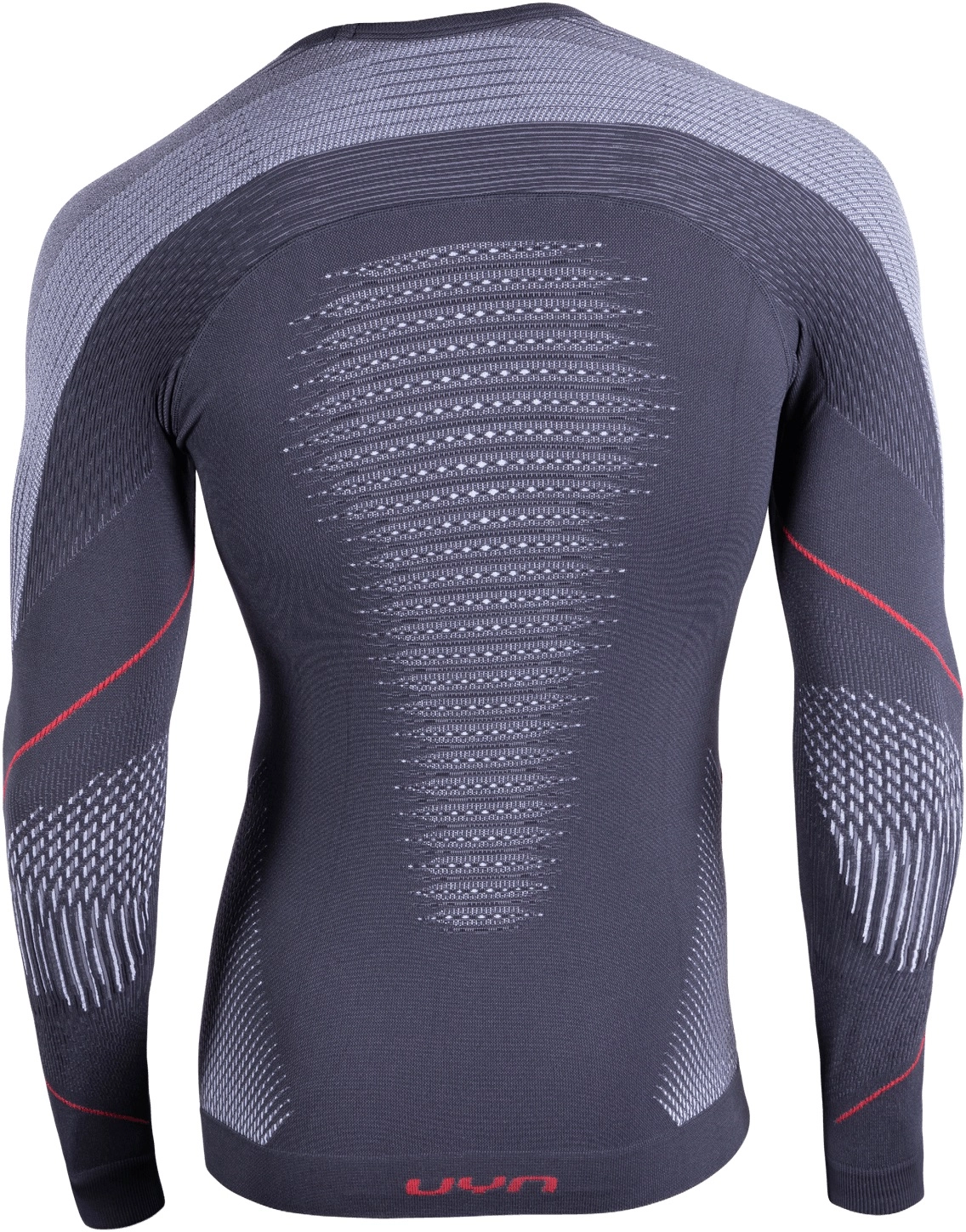 Ondershirt UYN Men Evolutyon Long Sleeves Charcoal White Red 3 Ondershirt UYN Men Evolutyon Long Sleeves Charcoal White Red - Afbeelding 3