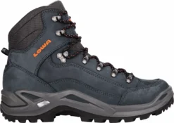 Wandelschoen Lowa Men Renegade LL Mid Darkblue Orange
