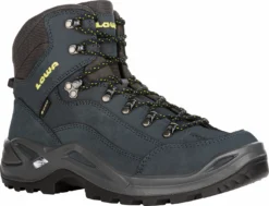 Wandelschoen Lowa Men Renegade GTX Mid Dark Blue Lime -StormGear Verkoop 310945 6702 renegade gtx mid 2022 outer rotated 1