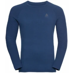 Longsleeve Odlo Men Unity Kinship Light Estate Blue Melange