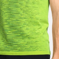 Sportshirt Odlo Men SS Crew Neck Blackcomb Ceramico Lounge Lizard Space Dye -StormGear Verkoop 367874