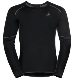 Ondershirt Odlo Men BL Top Crew Neck LS Active X-Warm Eco Black -StormGear Verkoop 4 159222 15000 Torso Front5B015D