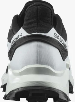 Trailrunning Schoen Salomon Men Supercross 4 Black White Fiery Red -StormGear Verkoop 4 salomon supercross 4 black white fiery red 3