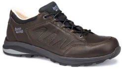 Wandelschoen Hanwag Men Travi Low SF Extra Chestnut Black