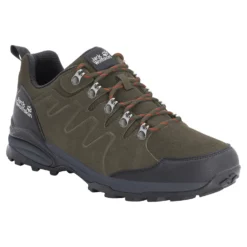 Wandelschoen Jack Wolfskin Men Refugio Texapore Low Khaki Phantom