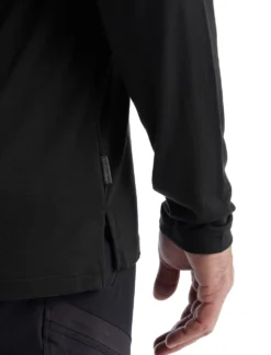 Longsleeve Icebreaker Men Sphere II LS Tee Black -StormGear Verkoop 5 0A56D8001 5