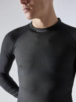Ondershirt Craft Men Active Intensity CN LS Black Asphalt -StormGear Verkoop 5 1907933 999995 Active20Intensity20CN20LS Closeup3