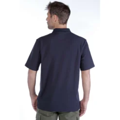 Polo Carhartt Men Work Pocket S/S Navy -StormGear Verkoop 5 EU K570 NVY MB