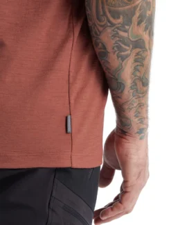 T-Shirt Icebreaker Men Tech Lite II SS Tee Trailhead Grape -StormGear Verkoop 6 0A56CN342 5