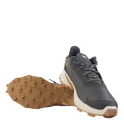 Trailrunning Schoen Salomon Men Alphacross 4 Ebony Rainy Day Phantom -StormGear Verkoop 60728 50007