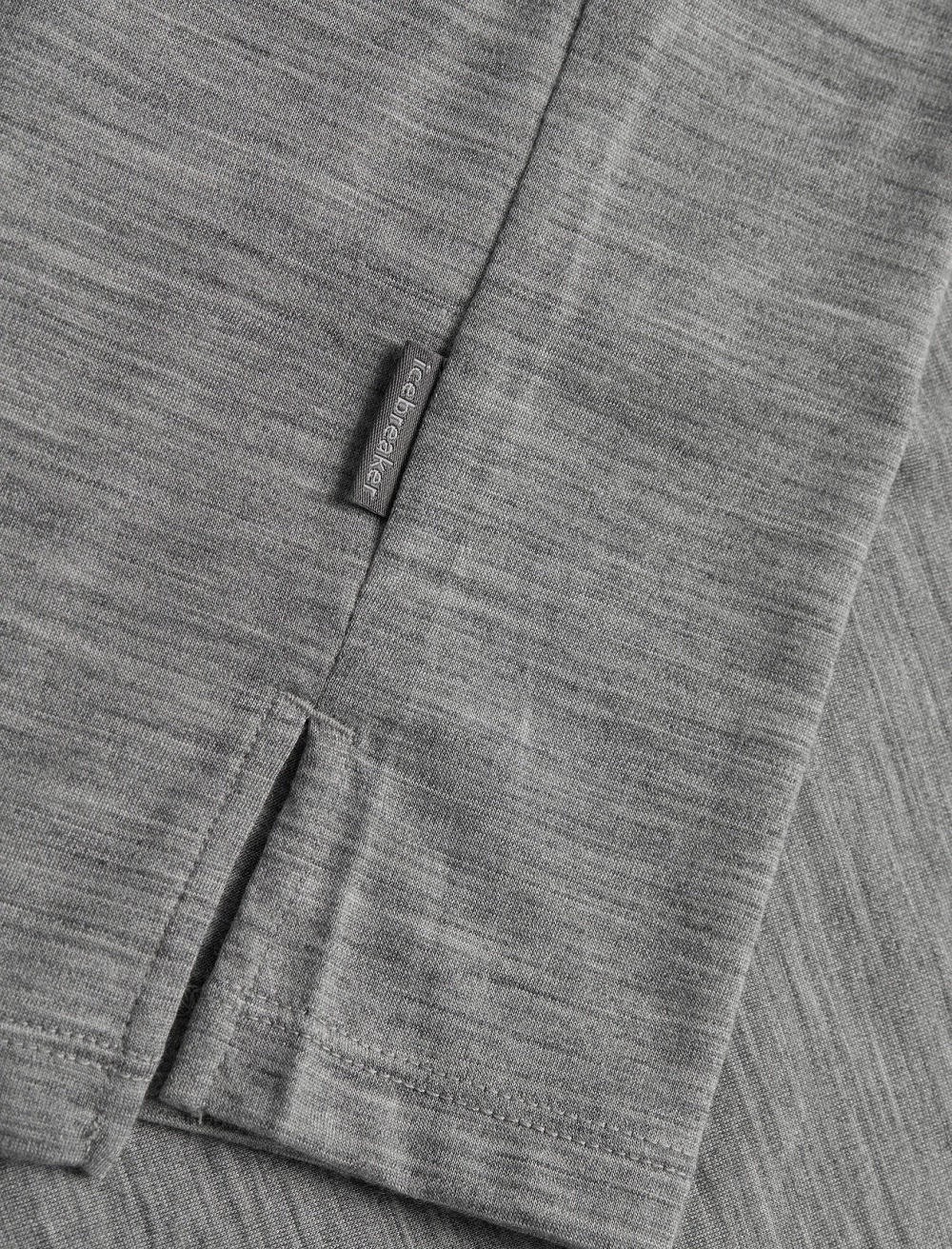 Longsleeve Icebreaker Men Sphere II LS Tee Metro Heather 7 Longsleeve Icebreaker Men Sphere II LS Tee Metro Heather - Afbeelding 7