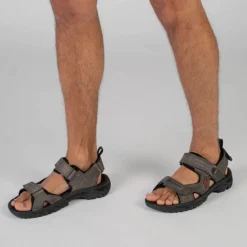 Sandaal Keen Men Targhee III Open Toe Sandal Grey Black -StormGear Verkoop 7 EU Merch Targhee III Sandal M 1022424 1 1