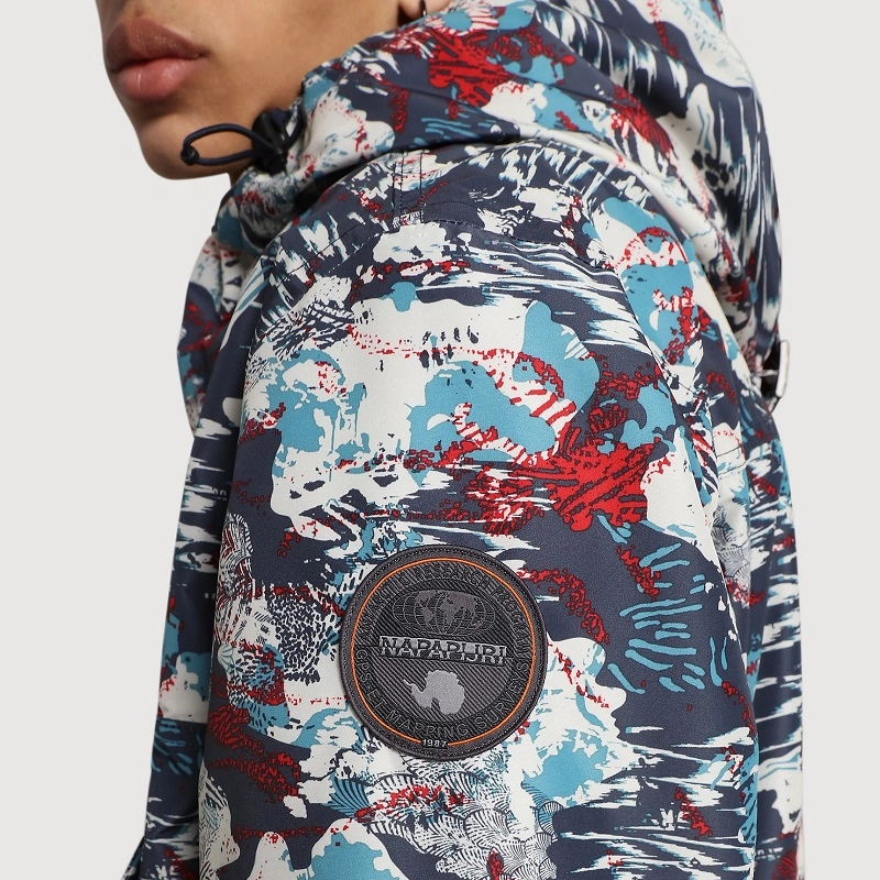Jas Napapijri Men Rainforest Pocket Print 1 Multi Aop 21 7 Jas Napapijri Men Rainforest Pocket Print 1 Multi Aop 21 - Afbeelding 7