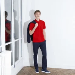 Polo Lacoste Men PH5522 Regular Fit Paris Rood -StormGear Verkoop 7 PH5522 240 24207