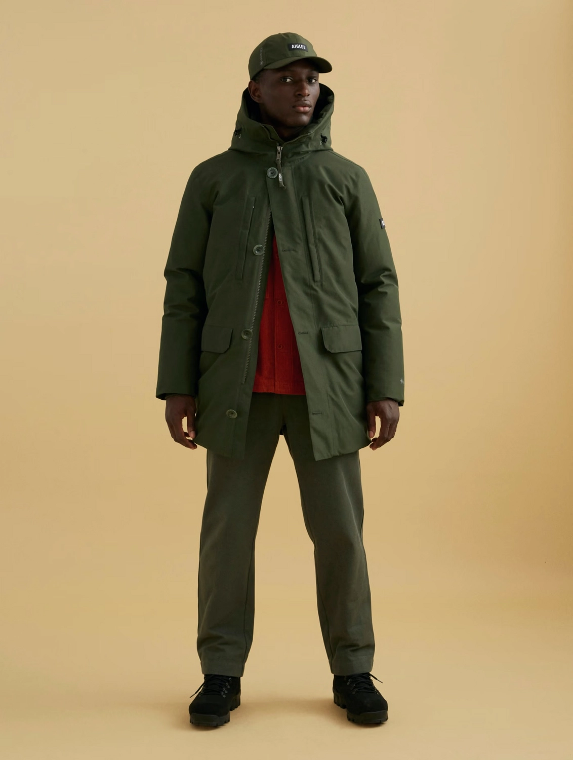 Jas Aigle Men AIW22MOUI007 Ivy 3 Jas Aigle Men AIW22MOUI007 Ivy - Afbeelding 3