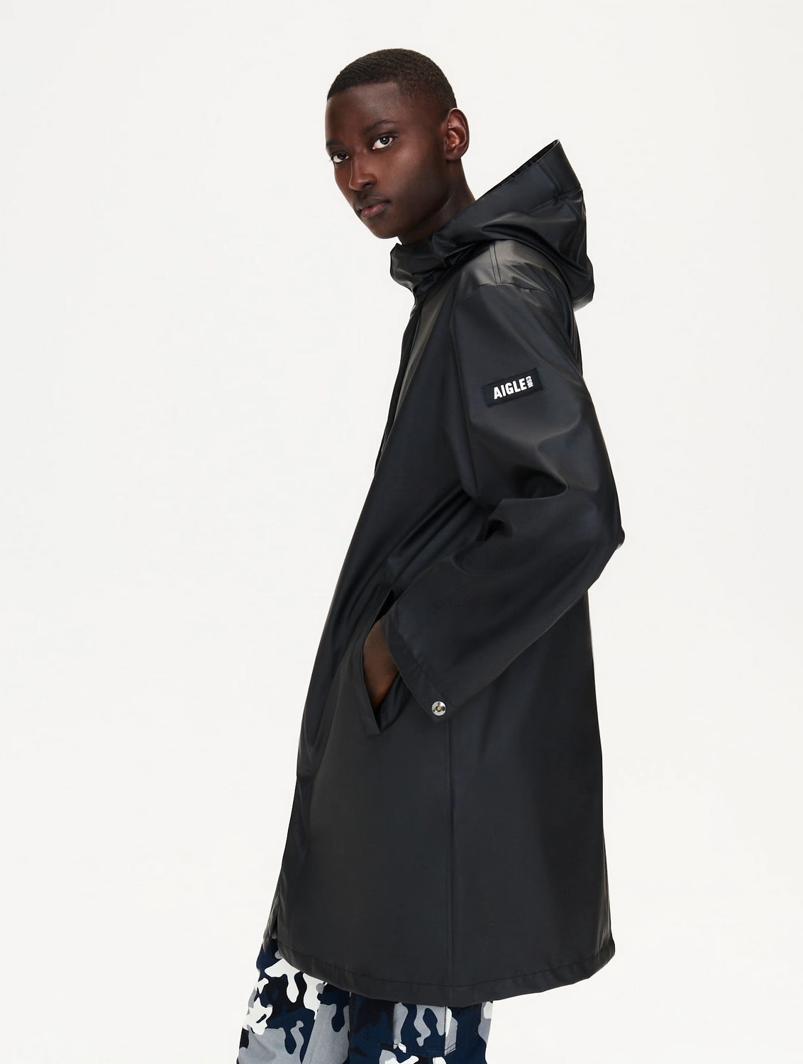 Jas Aigle Men AIW22MOUT012 Noir 4 Jas Aigle Men AIW22MOUT012 Noir - Afbeelding 4