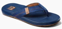 Slipper Reef Men Cushion Phantom Navy Tan