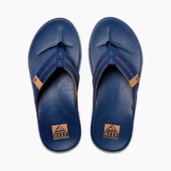 Slipper Reef Men Cushion Phantom Navy Tan -StormGear Verkoop CI7306 T