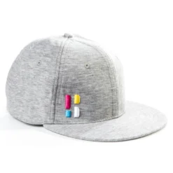 Pet Poederbaas Men Snapback Embleem Lichtgrijs