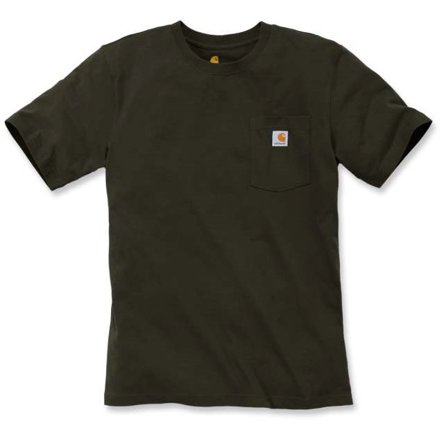 T-Shirt Carhartt Men Workwear Pocket S/S Peat 1 T-Shirt Carhartt Men Workwear Pocket S/S Peat