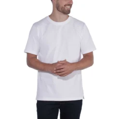 T-Shirt Carhartt Men Workwear Non-Pocket S/S White -StormGear Verkoop EU 104264 WHT AVF
